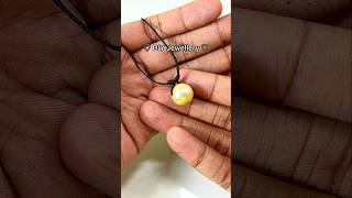 The perfect summer necklace DIY 🌊 Pearl + Macrame