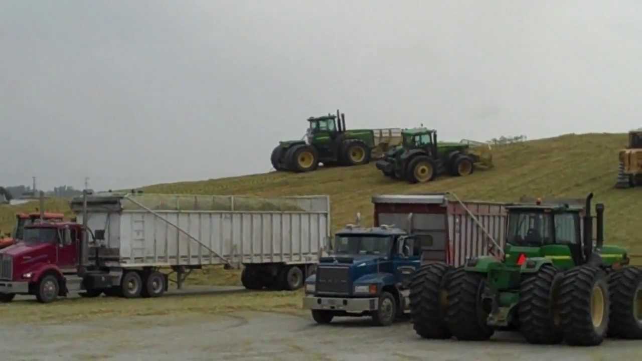 Rosendale Dairy Corn Silage Harvest '09 YouTube
