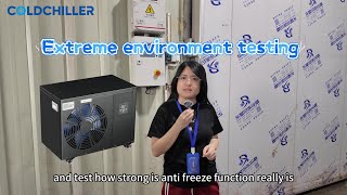 ColdChiller New Ice Bath Chiller -10℃ Anti-Freezing Test | Extreme Cold Environment Proof