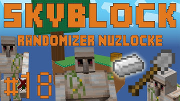 Minecraft: Skyblock Randomizer Nuzlocke w/ Spade Part 18