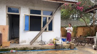 Unemployed woman returns home to help ailing grandmother renovate dilapidated house