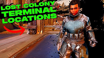 Lost Colony Terminals!!! How To Get Off Of Location Colony With Terminals Or Obelisks!!!