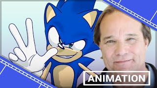 Sonic with Lupin III/Tony Oliver's voice (Short Animation + The Process) screenshot 5