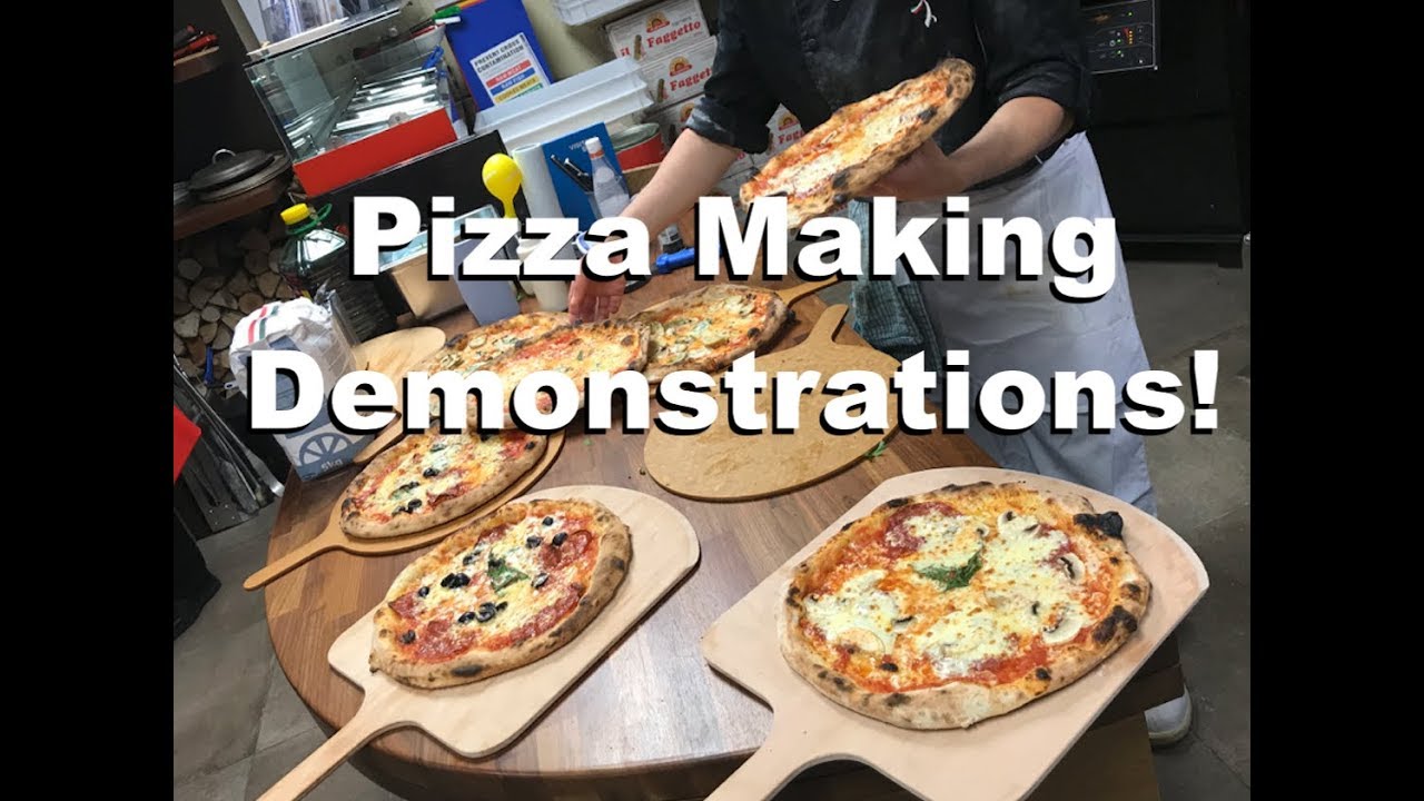 Pizza Making Demonstrations - YouTube