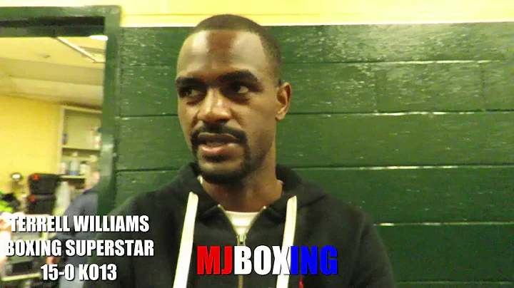 TERRELL WILLIAMS TALKS POSTFIGHT AFTER STOPPING PR...