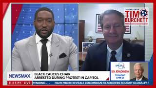 Rep. Burchett discusses protests against voting laws