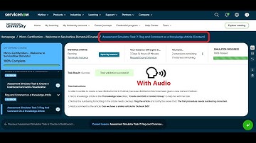 Assessment Simulator Task 7: Flag and Comment on a Knowledge Article | Micro-Certification