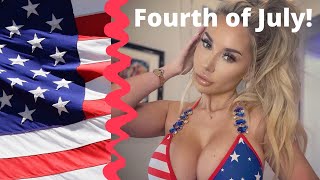 Happy Fourth of July! | Party with my Hot Friends! | Claudia Fijal