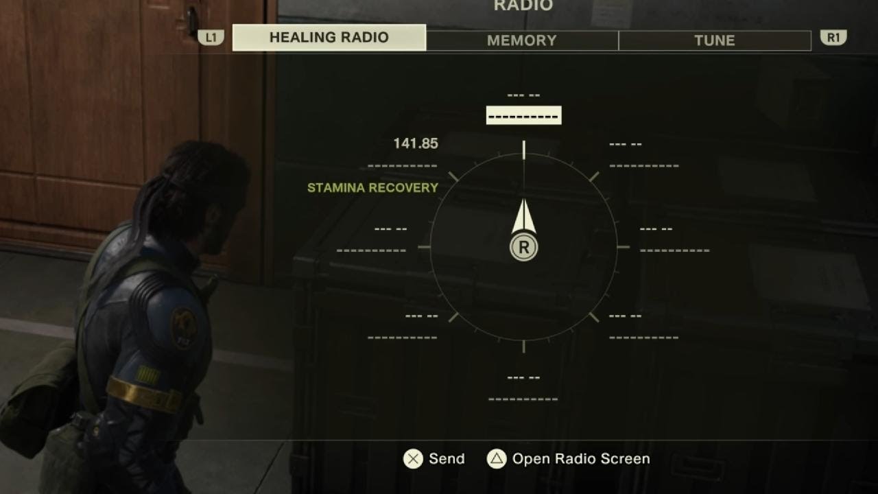 METAL GEAR SOLID Δ: SNAKE EATER Stamina Recovery Radio Frequency