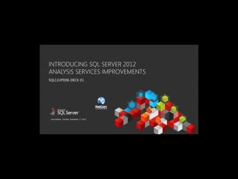 SQL Server 2012 Training: Analysis Services Improvements