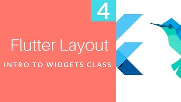 Flutter Tutorials For Beginners - 4 | Understanding The Basic Layout | Flutter SDK Tutorials