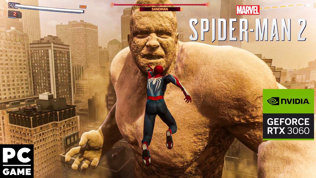 Marvel's Spider-Man 2 Gameplay Boss Fight RTX 3060 12GB 4k 60Fps Gameplay (No Commentary) - YouTube