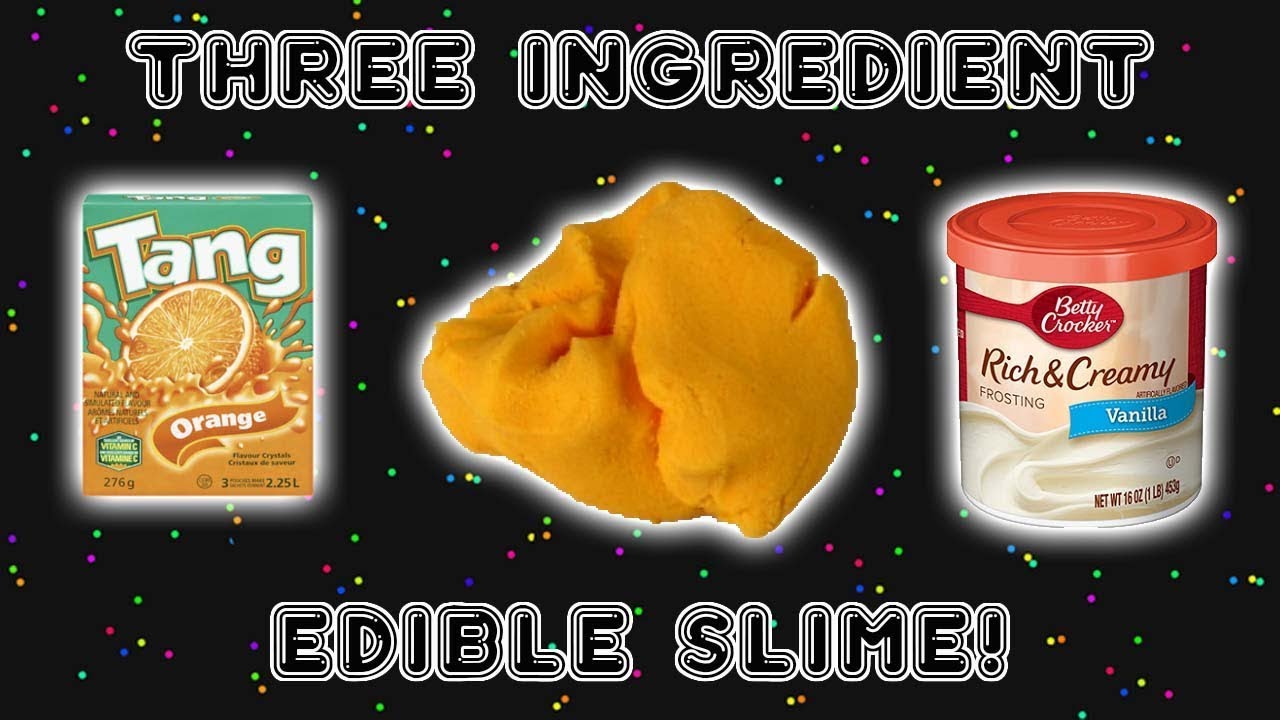 Three Ingredient Edible Slime! - YouTube