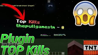 Plugin Top Kills PocketMine The Pull GamesTM