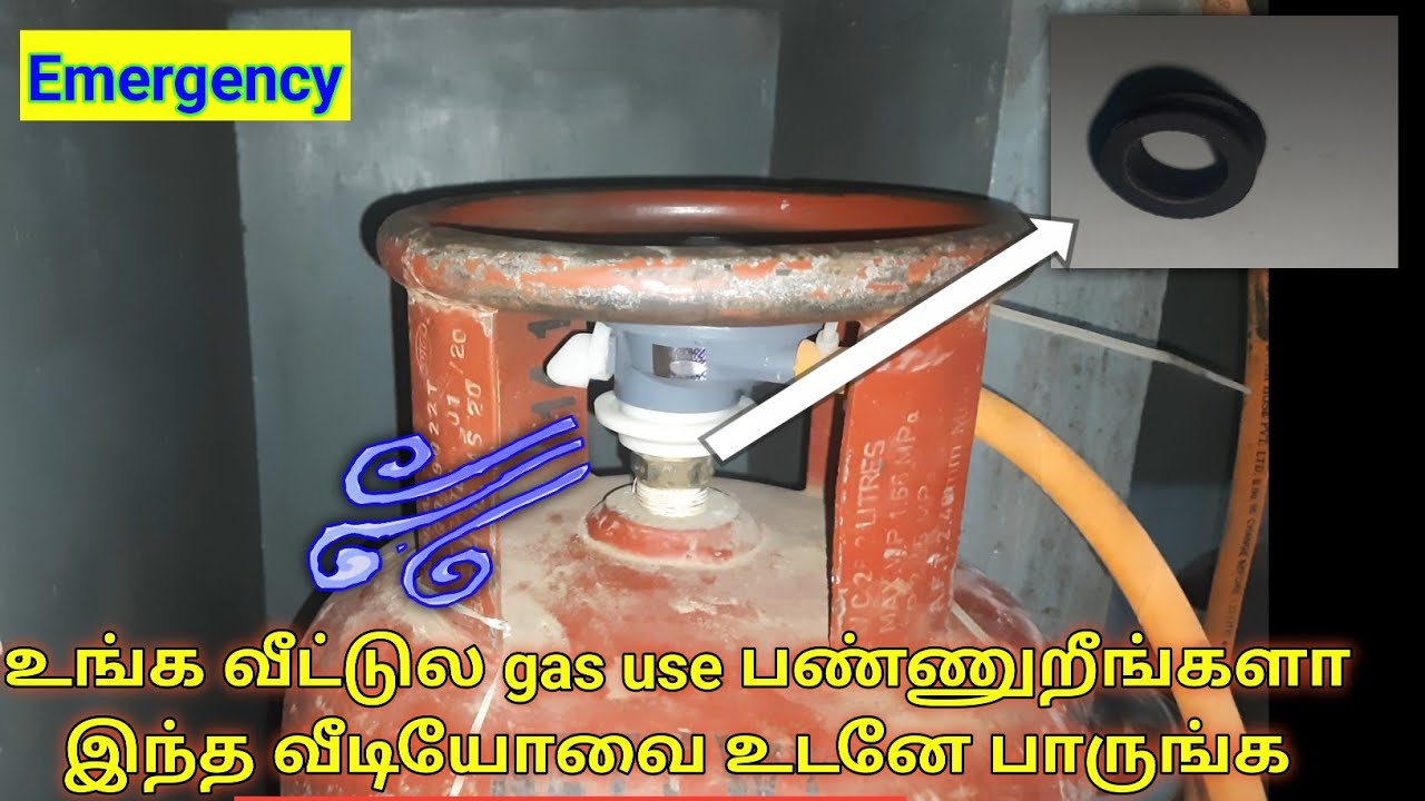 How to Gas leakage repair work Gas cylinder Repairing "Rubber Washer