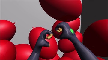 Combining Kinect v2 with VR for full body visualization