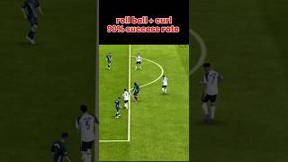 roll ball + curl 90% success rate #easportsfc #g4m37z #eafifamobile #gaming