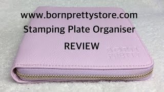 Bornprettystore.com Review | 64 Slot Nail Art Stamping Plate Organiser