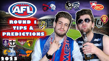 AFL Round 1 Tips & Predictions | 2023 Season