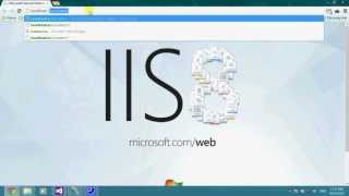Publish MVC API Web Service to IIS
