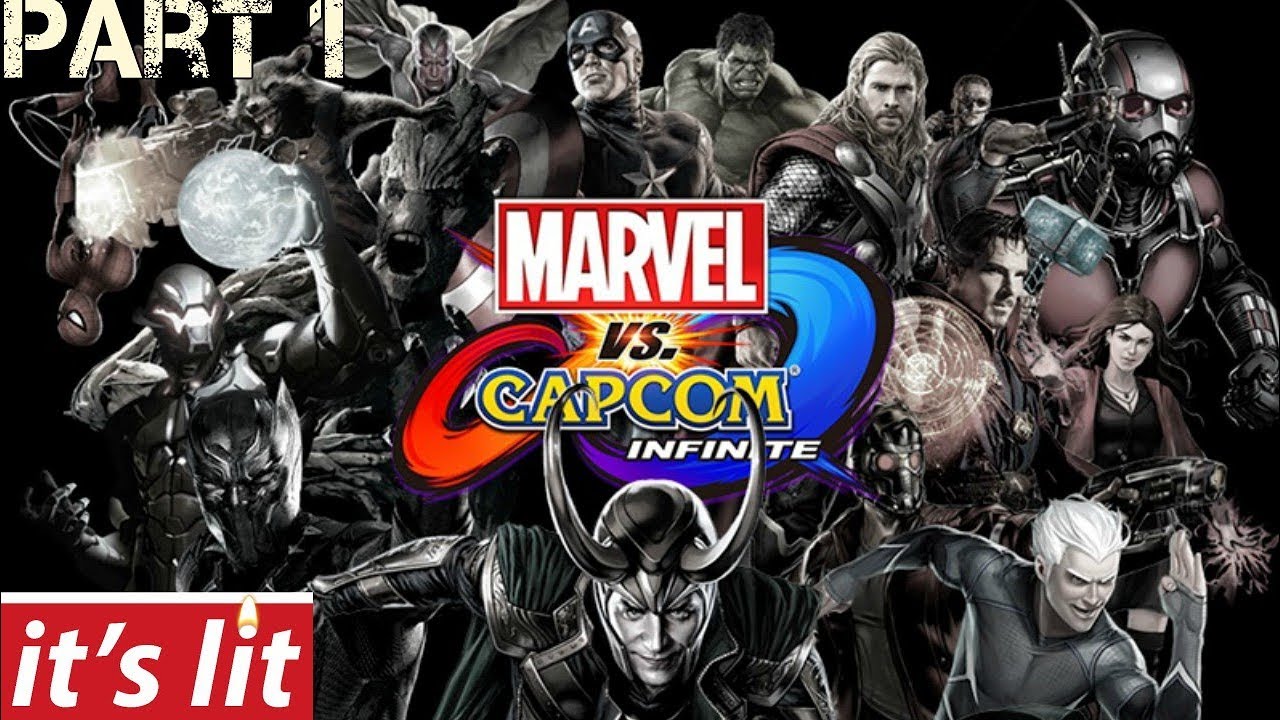 MARVEL VS CAPCOM INFINITE Story Mode Gameplay Walkthrough Part 1 (let's play commentary guide)