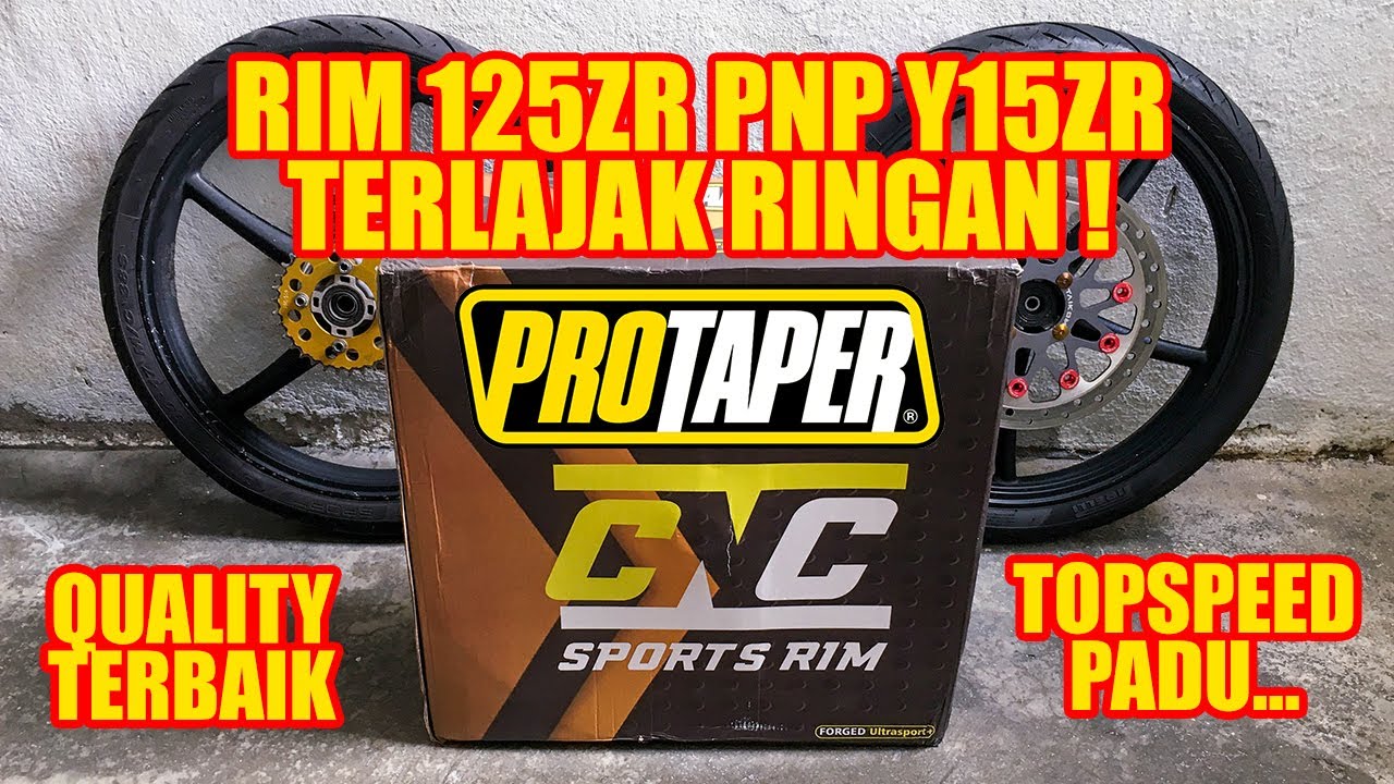CARA PASANG RIM 125ZR KE Y15ZR | RIM PROTAPER RINGAN GILER |  125ZR FG505 | RAFIX MOTOR |