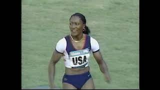 Women's 4x100m Relay Final   1996 Summer Olympics in Atlanta