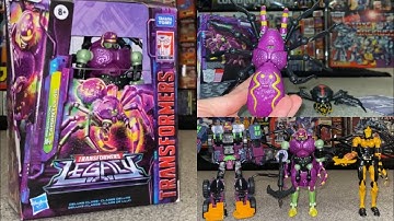Transformers legacy deluxe Tarantulas review. Botcon beast wars WFC figures collection comparison