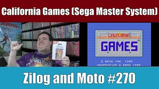 Jeu California Games - SEGA Master System - Boîte Et Notice - Très Bon état