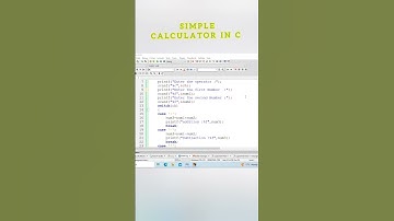 simple calculator problem in c | calculator | calculator program in c #code #program #shorts #viral