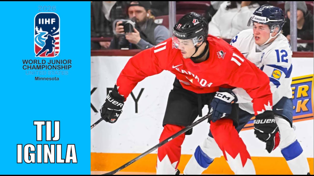 2026 WJC Highlights | Tij Iginla