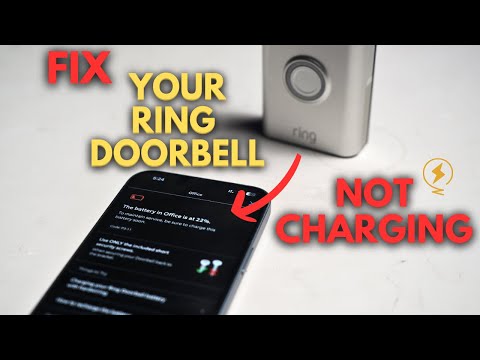 Ring Not Working After Charging Battery