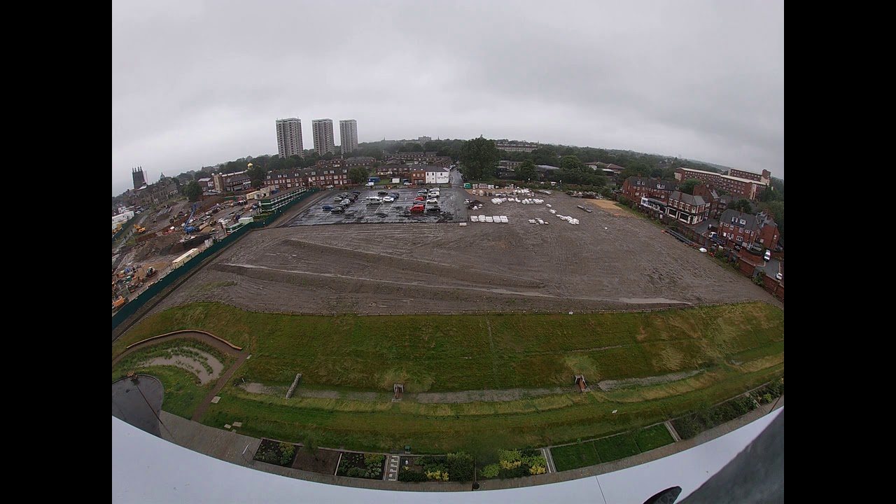 20190809 swale natural fill timelapse x8 speed