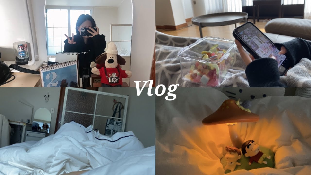 [Vlog] 놀고 먹기의 연속 해피 설날 브이로그🐷