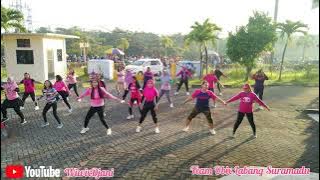 Aerobic Part 1 Music Rhythm Team Obix Labang Suramadu Minggu 29/05/22 Pinky  | Wiwix Djani
