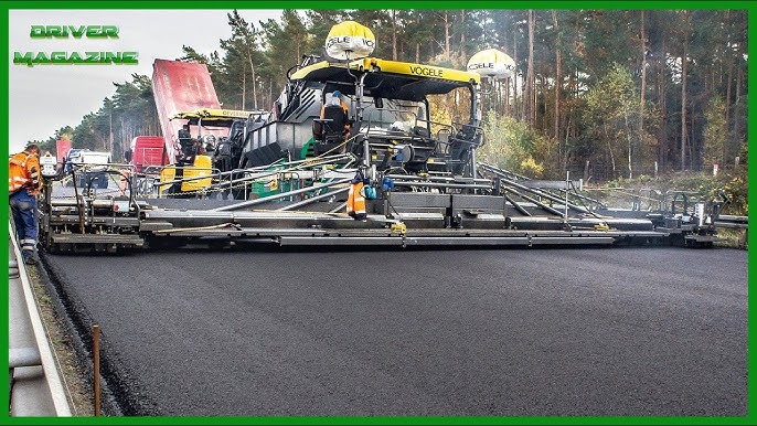 Incredible Modern Road Construction Technology - Amazing Fastest Asphalt  Paving Equipment Machines 