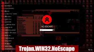 NoEscape.exe: There Is No Escape (Creepypasta Trojan)