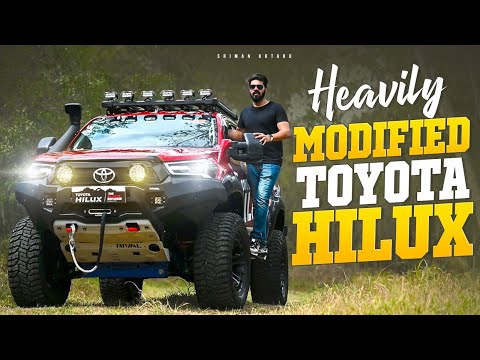 We got the HEAVILY MODIFIED Toyota HILUX to experience