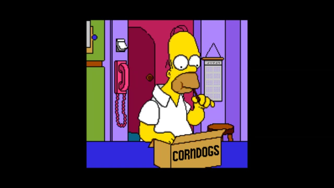 Virtual Bart - Super Nintendo Game Play