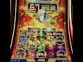 Jackpot Handpay $18.75 Bet Mega Free Games Prosperity Pearl Slot Machine