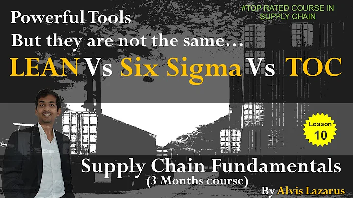 Lean Vs Sigma Vs TOC | 3 Most powerful Methodologies... but they are not the same! Find out why?