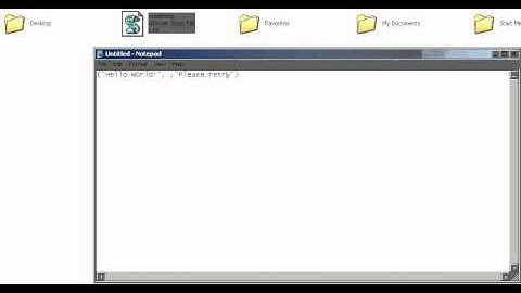 How to make your own fake windows message box.