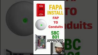 Complete Fire Alarm Install Part 2: Conduiting | SBC 801 & NFPA 72,KSA,Why Alarm Fails Civil Defence