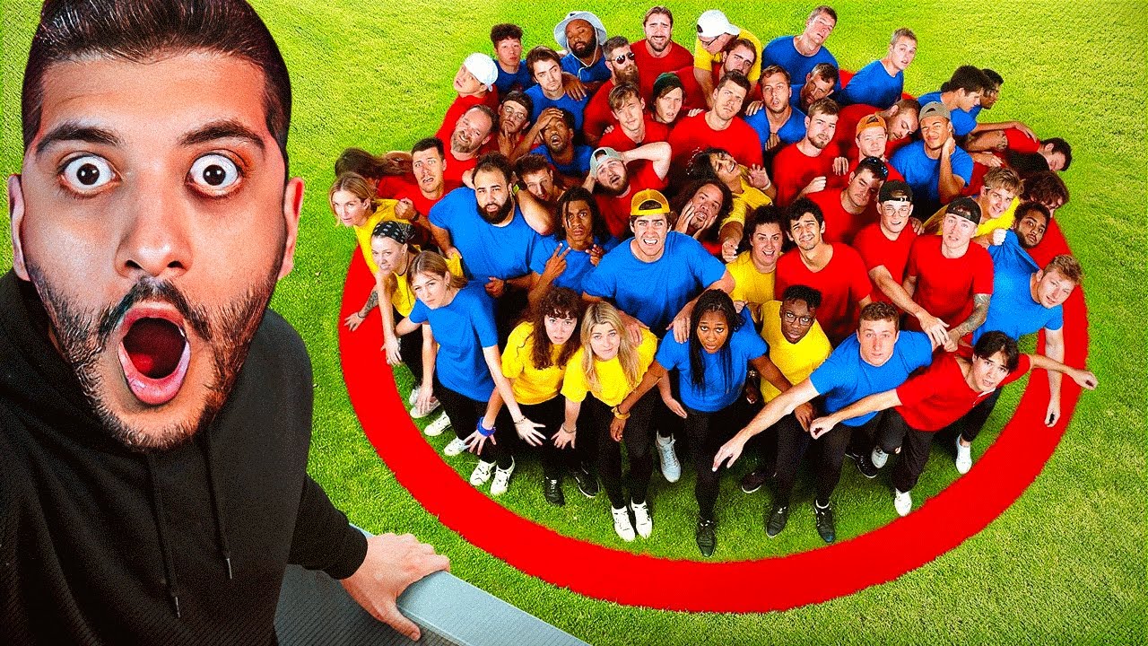 L'ULTIMO a LASCIARE il CERCHIO VINCE 500.000€! di MR BEAST