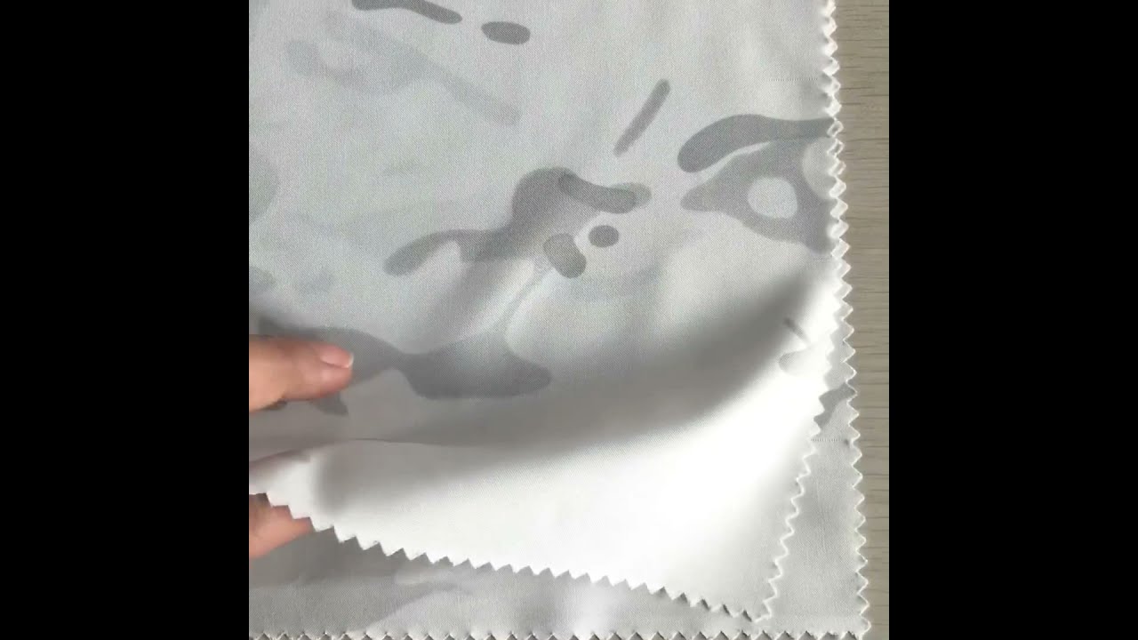 Twist Poly Pongee Stretch Print Fabric PP16/POOSO 50D｜Used for Clothes fabric and Lining｜