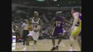 Sam Cassell 26 Points 7 Ast Vs. Lakers, 2003-04.