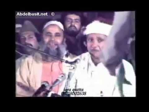 الشيخ عبد الباسط عبد الصمد في الهند