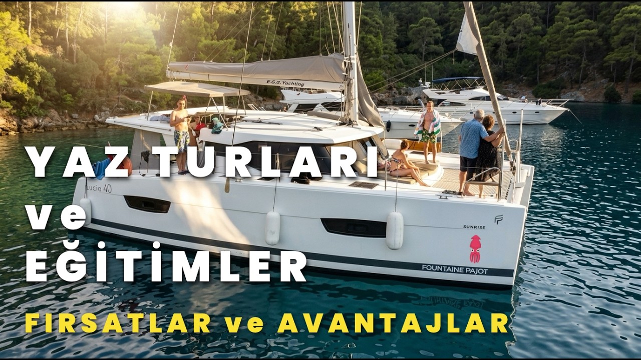 ⁣Yelkenli Bir Tatil Yapmak ve ya Yelken Eğitim Almak İçin Fırsatlar.