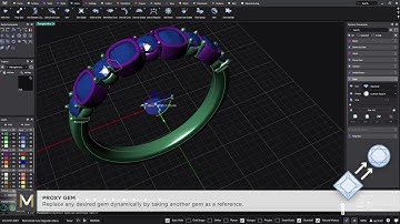 Gemvision - MatrixGold -Speed Modeling Proxy Gem