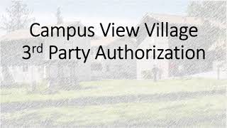 CVV 3rd Party Authorization (optional form)